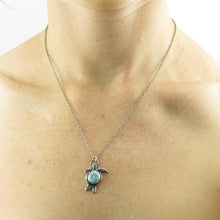 Load image into Gallery viewer, Small Turtle Necklace
