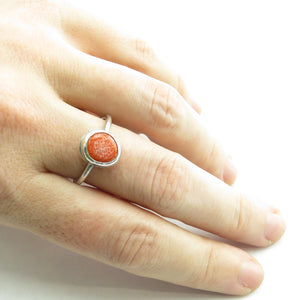 Orange Classic Ring