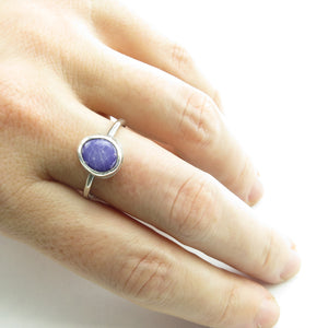 Purple Classic Ring